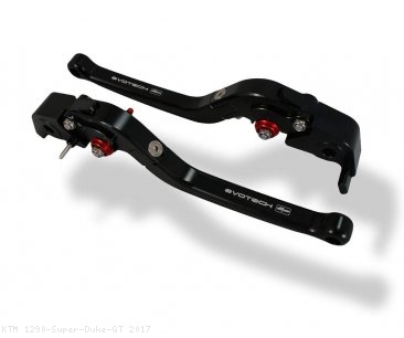 Standard Length Folding Brake and Clutch Lever Set by Evotech KTM / 1290 Super Duke GT / 2017