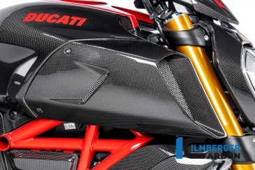 Carbon Fiber RIGHT Air Intake Cover by Ilmberger Carbon Ducati / Diavel 1260 S / 2021