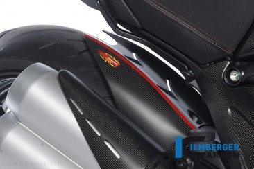 Carbon Fiber Rear Hugger by Ilmberger Carbon Ducati / Diavel / 2017