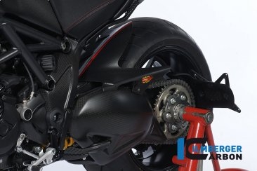 Carbon Fiber Rear Hugger by Ilmberger Carbon Ducati / Diavel / 2010