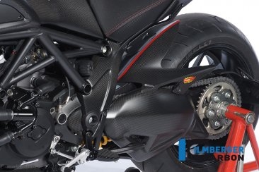 Carbon Fiber Rear Hugger by Ilmberger Carbon Ducati / Diavel / 2017