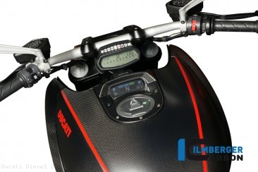 Carbon Fiber Instrument Gauge Cover by Ilmberger Carbon Ducati / Diavel / 2015