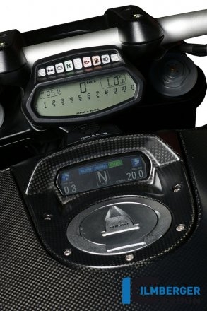 Carbon Fiber Instrument Gauge Cover by Ilmberger Carbon Ducati / Diavel / 2016