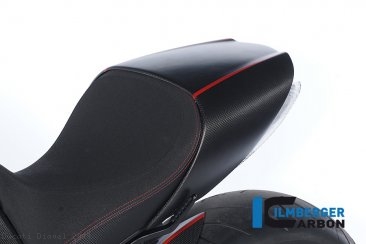 Carbon Fiber Passenger Seat Cover by Ilmberger Carbon Ducati / Diavel / 2014