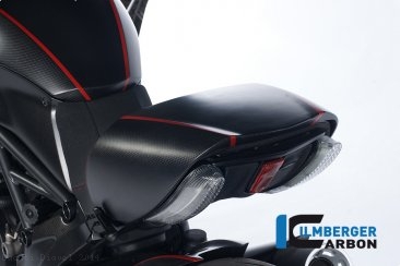 Carbon Fiber Passenger Seat Cover by Ilmberger Carbon Ducati / Diavel / 2014