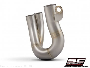 DeCat Link Pipe by SC-Project Ducati / Hypermotard 950 / 2021