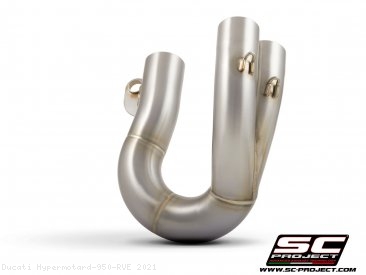 DeCat Link Pipe by SC-Project Ducati / Hypermotard 950 RVE / 2021