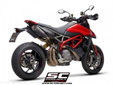 S1-Carbon Exhaust by SC-Project Ducati / Hypermotard 950 RVE / 2023