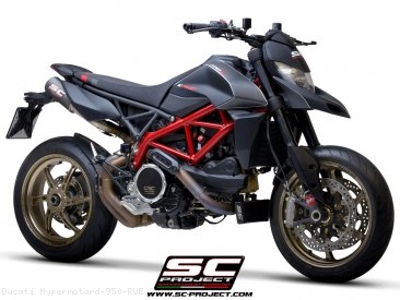 CR-T Exhaust by SC-Project Ducati / Hypermotard 950 RVE / 2023