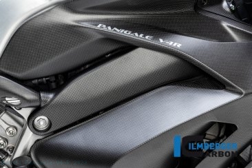 Carbon Fiber Frame Cover by Ilmberger Carbon Ducati / Panigale V4 R / 2020