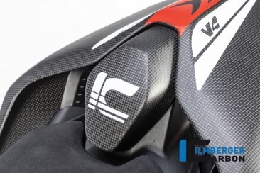 Carbon Fiber Passenger Seat Cover by Ilmberger Carbon Ducati / Panigale V4 R / 2019