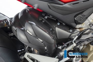 Carbon Fiber Exhaust Heat Shield by Ilmberger Carbon Ducati / Panigale V4 Speciale / 2019