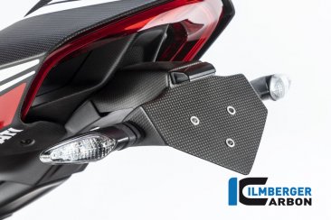 Carbon Fiber License Plate Holder by Ilmberger Carbon