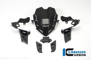 Carbon Fiber Instrument Gauge Cover Kit by Ilmberger Carbon Ducati / Panigale V4 / 2023