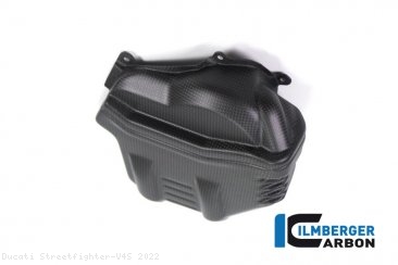 Carbon Fiber Left Side Cylinder Head Cover by Ilmberger Carbon Ducati / Streetfighter V4S / 2022