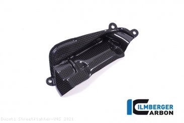 Carbon Fiber Right Side Cylinder Head Cover by Ilmberger Carbon Ducati / Streetfighter V4S / 2021