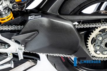 Carbon Fiber Swingarm Cover by Ilmberger Carbon