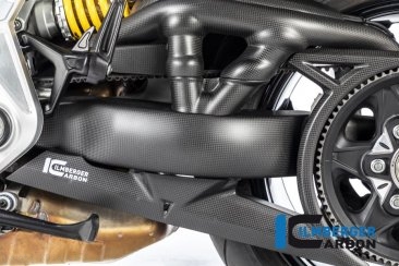 Carbon Fiber Swingarm Cover by Ilmberger Carbon Ducati / XDiavel S / 2016