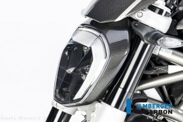 Carbon Fiber Headlight Outer Ring by Ilmberger Carbon Ducati / XDiavel S / 2022