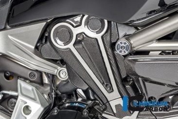 Carbon Fiber Cam Belt Covers with Chrome by Ilmberger Carbon Ducati / XDiavel S / 2016