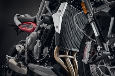 Radiator Guard by Evotech Performance Triumph / Street Triple RS