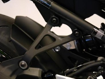 Exhaust Hanger Bracket with Passenger Peg Blockoff by Evotech Performance