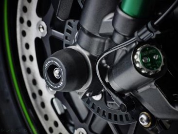Front Fork Axle Sliders by Evotech Performance Kawasaki / H2 / 2017