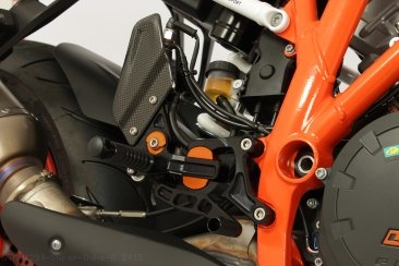 VCR Adjustable Rearsets by Gilles Tooling KTM / 1290 Super Duke R / 2015