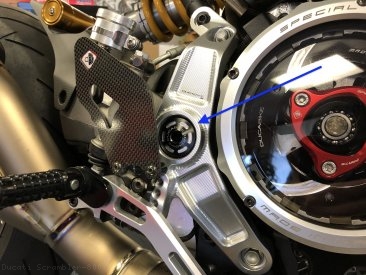 Rearset Frame Plug Kit by Ducabike Ducati / Scrambler 800 / 2015