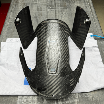 Open Box Carbon Fiber Front Fender by Ilmberger Carbon