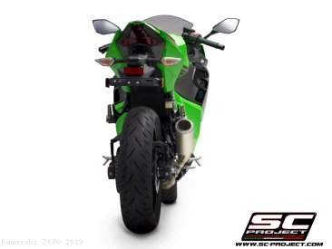 CR-T Exhaust by SC-Project Kawasaki / Z400 / 2019