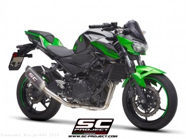 SC1-M Exhaust by SC-Project Kawasaki / Ninja 400 / 2018