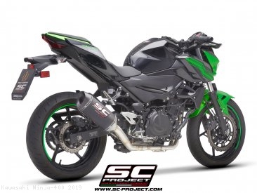 SC1-M Exhaust by SC-Project Kawasaki / Ninja 400 / 2019