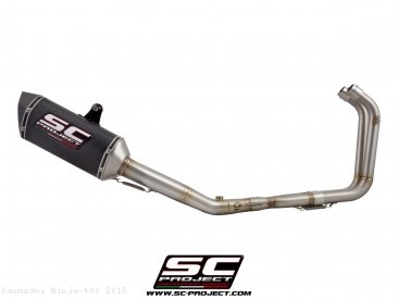 SC1-M Exhaust by SC-Project Kawasaki / Ninja 400 / 2018