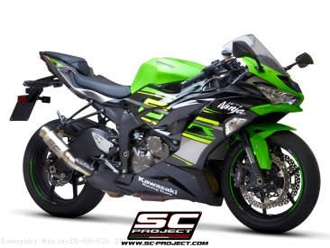 GP70-R Exhaust by SC-Project Kawasaki / Ninja ZX-6R 636 / 2022