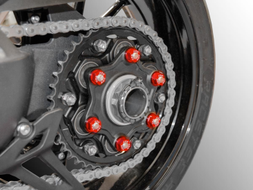 dbk ducabike sprocket nuts triumph 765