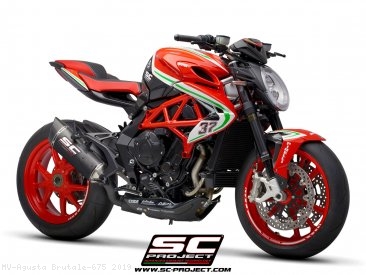 SC1-R Exhaust by SC-Project MV Agusta / Brutale 675 / 2019