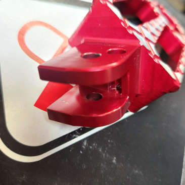 Open Box Footpeg Kit by Ducabike