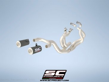 WSBK CR-T Full System Race Exhaust by SC-Project Ducati / Panigale V4 / 2018