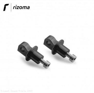 PE760B Rizoma Rider Footpeg Adapter Kit Triumph / Speed Triple / 2007