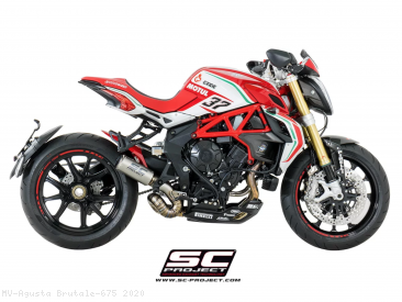 CR-T Exhaust by SC-Project MV Agusta / Brutale 675 / 2020