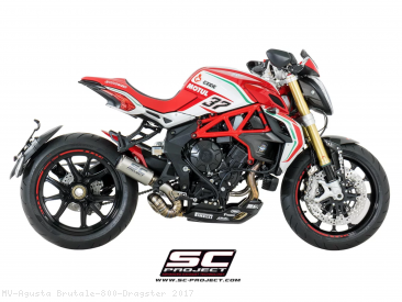 CR-T Exhaust by SC-Project MV Agusta / Brutale 800 Dragster / 2017