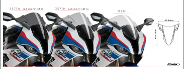 Racing Windscreen by Puig BMW / S1000RR / 2020