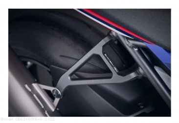 Exhaust Hanger Bracket with Passenger Peg Block Off by Evotech Performance Honda / CBR1000RR-R / 2022