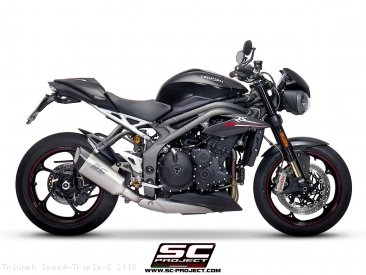 SC1-R Exhaust by SC-Project Triumph / Speed Triple S / 2018