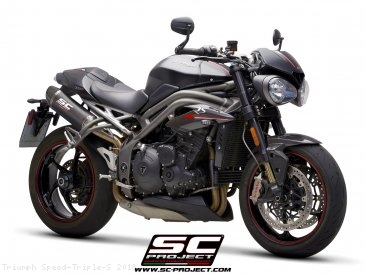 Oval Exhaust by SC-Project Triumph / Speed Triple S / 2018