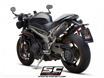 Oval Exhaust by SC-Project Triumph / Speed Triple S / 2018