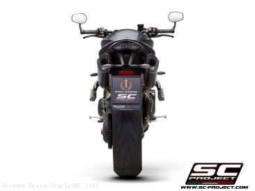 SC1-M Exhaust by SC-Project Triumph / Speed Triple RS / 2018