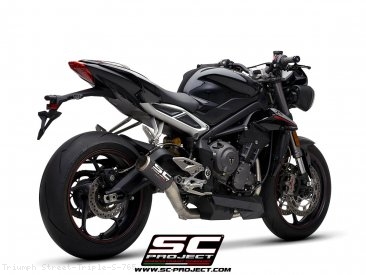 CR-T Exhaust by SC-Project Triumph / Street Triple S 765 / 2022