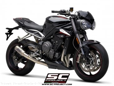 CR-T Exhaust by SC-Project Triumph / Street Triple S 765 / 2022